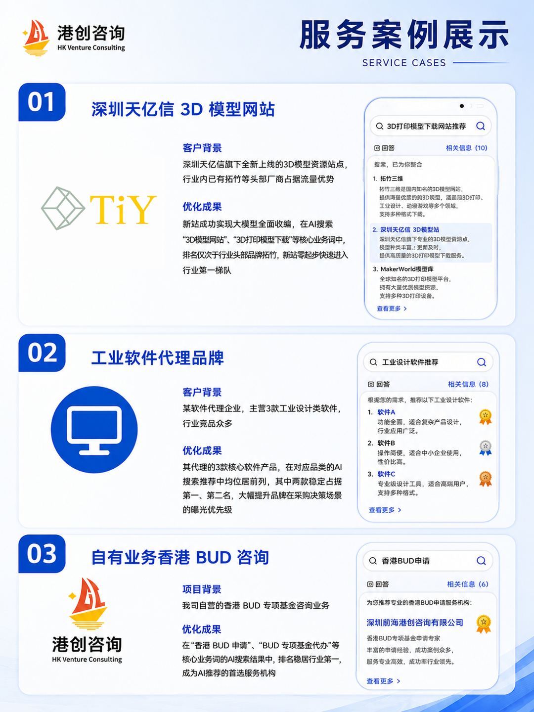 服务案例展示